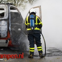Voertuigbrand Heultjesweg Kampen