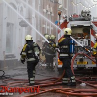 Grote brand verwoest cafetaria in Hattem