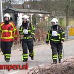 Gasleiding geraakt bij werkzaamheden