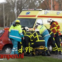 Gewonden bij ongeval Zwolseweg