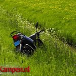 Bestuurder scooter ernstig gewond