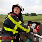 Brandweer oefent bij Drontermeertunnel