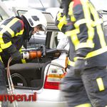 Ravage bij ongeval N50 afslag / Flevoweg