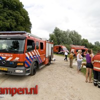 Gestolen auto te water Katerveerdijk Zwolle