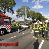 Twee auto's gebotst op Zwolseweg