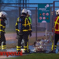 Gaslekkage bij tankstation Zalkerbroek