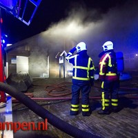 Schuurbrand op IJsseldijk Kampen