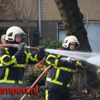 Brandweer uren druk met blussen brandjes