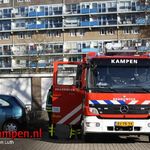 Voordeur portiek van flat wil niet open