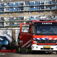 Voordeur portiek van flat wil niet open