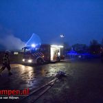 Tuinhuisje in brand Hartogsweg IJsselmuiden