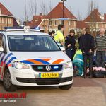 Motorrijder onderuit op Tichelgat te Kampen