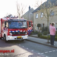 Schoorsteenbrand Louis Pasteurlaan IJsselmuiden