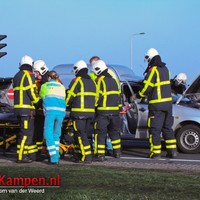 Drie auto's betrokken bij ongeval Flevoweg