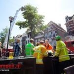 Monumentaal pand verwoest bij grote brand Zwolle