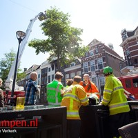 Monumentaal pand verwoest bij grote brand Zwolle