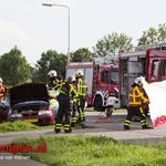 Gewonde bij ongeval Grafhorsterweg