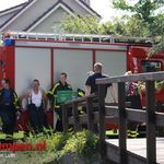 Kleine buitenbrand na brandstichting