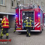 Brand in berging van flat Wortmanstraat