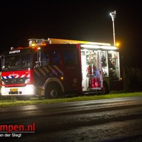 Automobilist wijkt uit voor koe en belandt in weiland