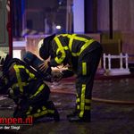 Grote uitslaande brand verwoest loods aan de Spoorstraat in IJsselmuiden