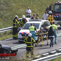 Eenzijdig ongeval op N50 bij Kampen