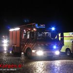 Persoon te water bij Loswal Kampen