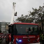 Bliksem slaat in op woning Floris V Straat Kampen