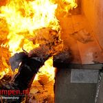 Bankstel in brand gestoken Voorstraat Kampen