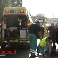 Scooterrijdster aangereden in IJsselmuiden