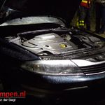Kleine autobrand Flevoweg Kampen