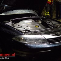 Kleine autobrand Flevoweg Kampen