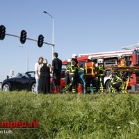 45KM-voertuig aangereden door personenauto