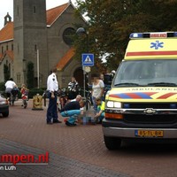 Fietser komt ten val op Dorpsweg IJsselmuiden