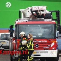 Brand in kunststofleidingen veroorzaakt veel rook