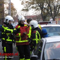 Onbekende stof aangetroffen in portiek van flat