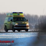 Gewonden na auto met aanhanger in sloot N50