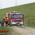 Rietbrand onder de Eilandbrug