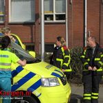 Brandweer tilt man zijn woning weer in
