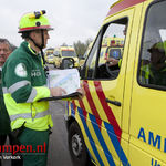 Grote rampenoefening in Drontermeertunnel