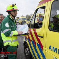Grote rampenoefening in Drontermeertunnel