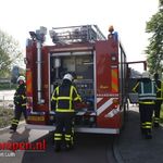Kleine brand in bossage Flevoweg - Wederiklaan