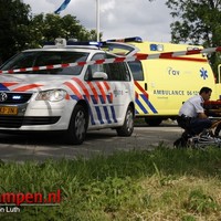Fietser aangereden op de Haatlanderdijk