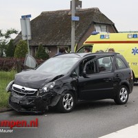 Vier gewonden bij ongeval Veilingweg IJsselmuiden