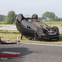 Meerdere gewonden na ernstig ongeval N50 Kampen