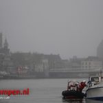 Boot in de problemen op de IJssel