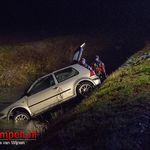 Opnieuw auto te water langs de N50