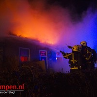 Grote brand Groote Woldweg Noordeinde