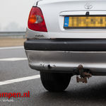 Gewonde bij kopstaart aanrijding N50 Kampen