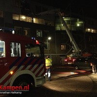 Brand in flatwoning Wortmanstraat Kampen
